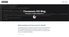 Desktop Screenshot of cocoanuts.mobi